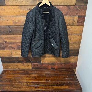 Barbour Men's Black Powell Quilted Jacket